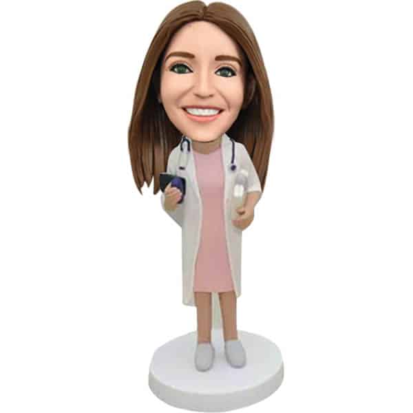 Custom Bobbleheads female doctor