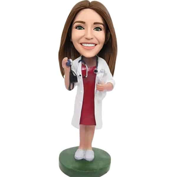 Personalized bobblehead female Doctors