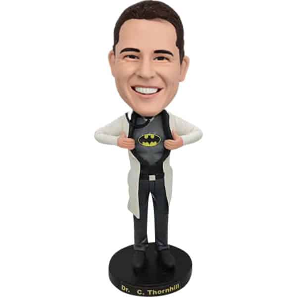 Customized bobblehead for batman doctor