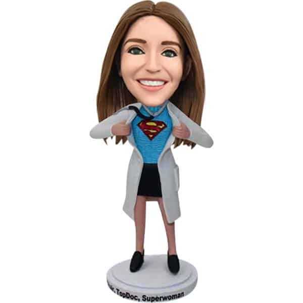 Personalized super doctor Bobble Head