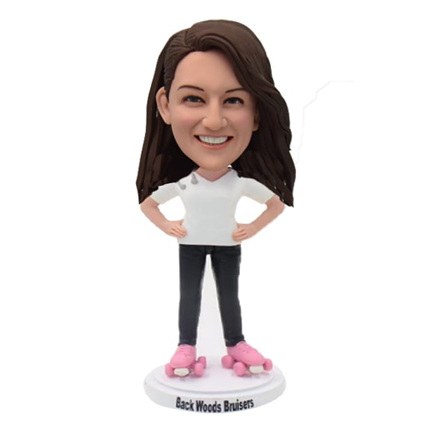 Bobblehead Custom Roller skating