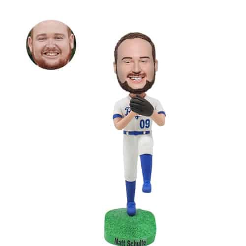 Custom bobbleheads Rangers baseball player