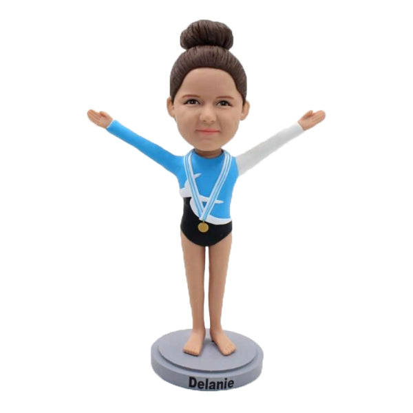 Gymnast Bobblehead custom