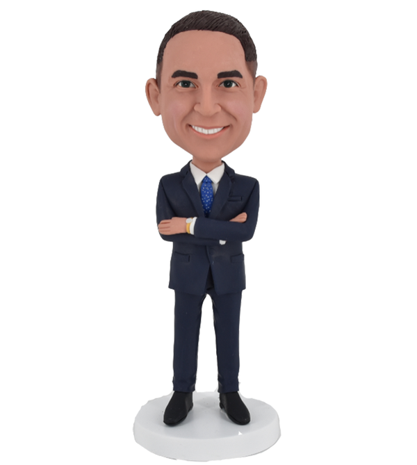 custom bobbleheads salesman or lender principal