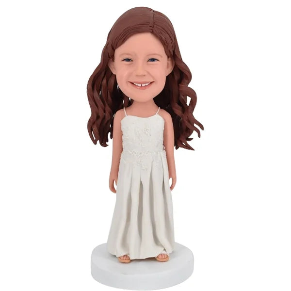 Flower Girl Bobblehead Custom from Picture