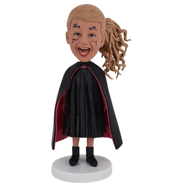 Custom Bobble Head Halloween Dracula