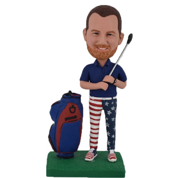 Customized Bobble Head Golf Dolls