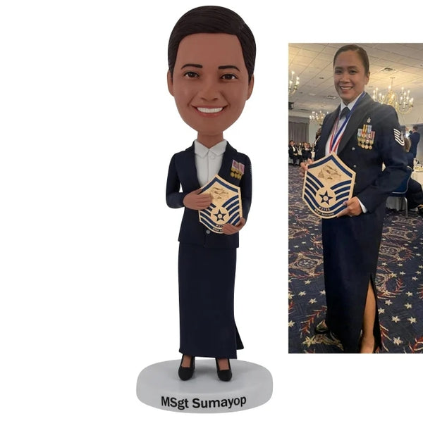 MSgt Sumayop Bobblehead Air Force from Picture