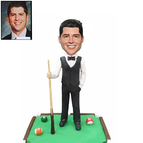 Custom bobbleheads Billiard Ball