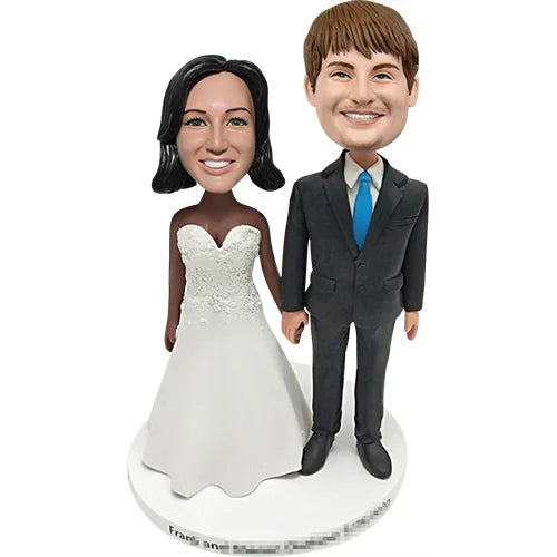 Wedding anniversary bobbleheads