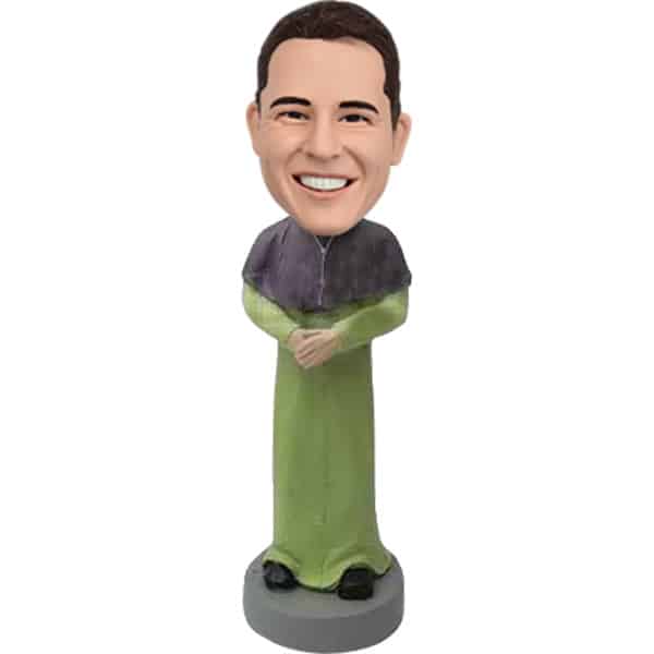 Personalized bobblehead priest Preacher