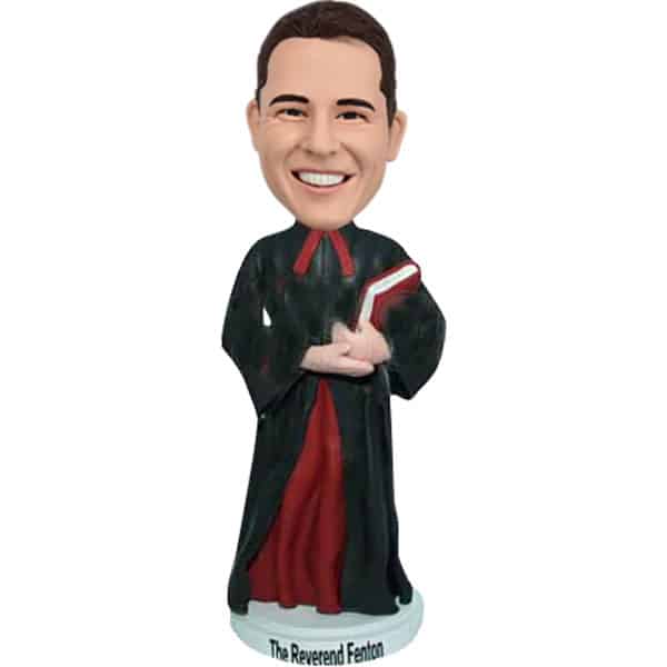 Custom bobbleheads best lawyer in gown