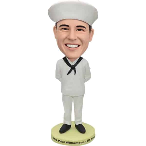 Personalized bobblehead NAVY