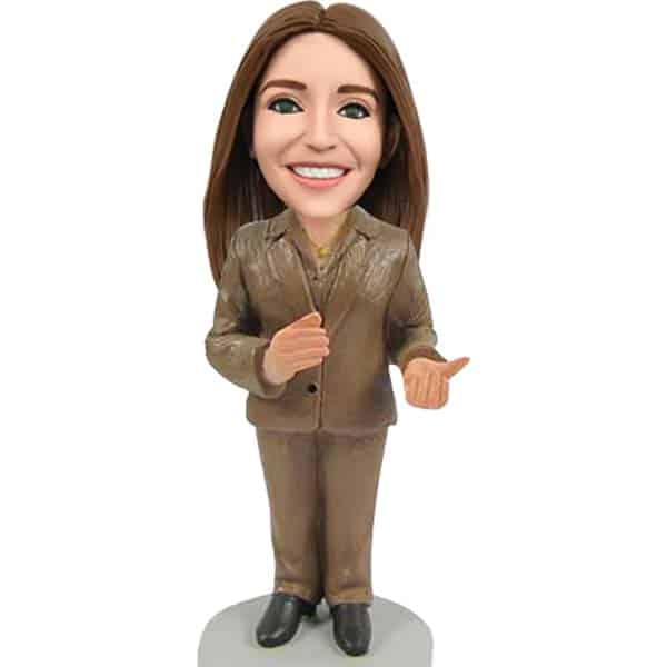 Custom action figure Mother bobblehead MOM