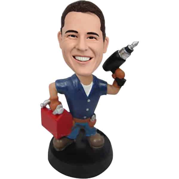 Personalized Custom bobblehead repairman