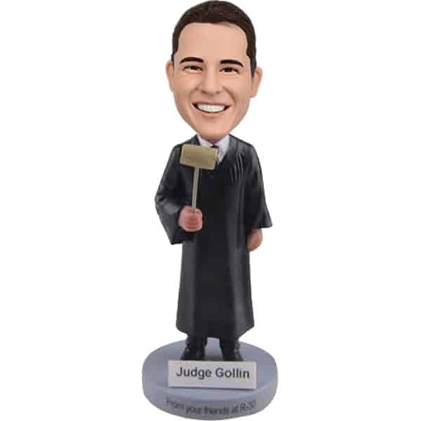 Custom bobbleheads best Judge