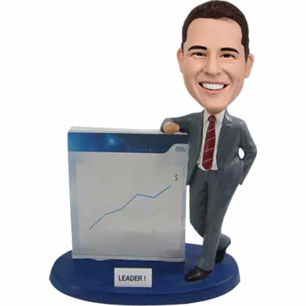 Accountant, CFO, Securities Analyst, Stock Operator, Bond Analyst, Broker Bobblehead finance Custom