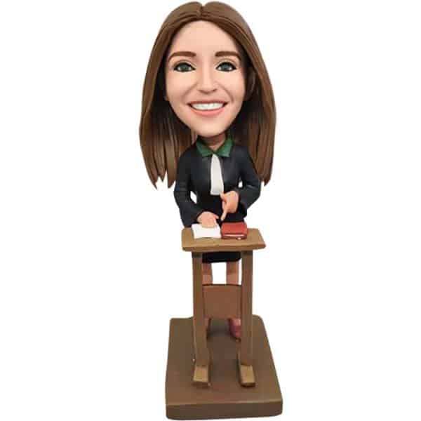 Custom Bobblehead dolls for best lawyer/teacher