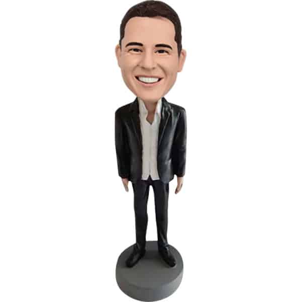 Casual Businessman Bobblehead Doll