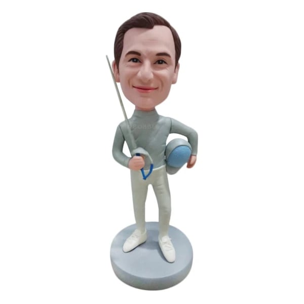 Fencer Bobblehead custom