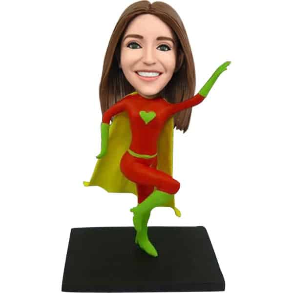 Super Girl Bobbleheads Custom