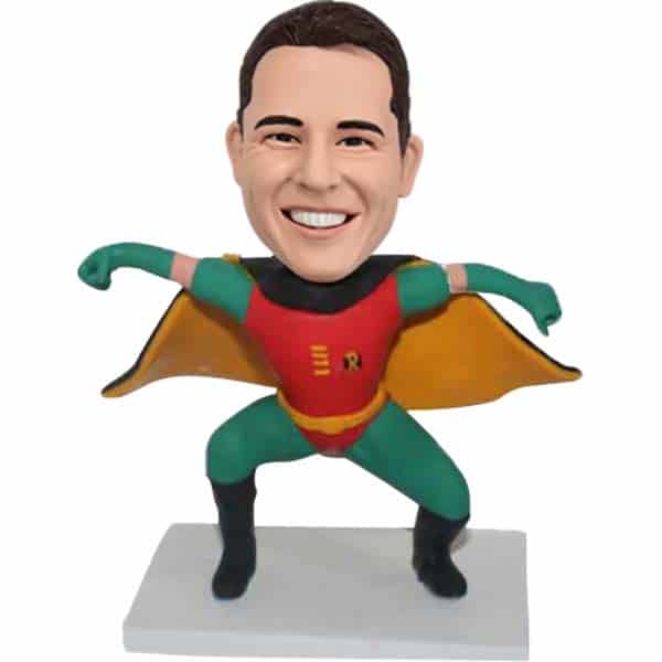 Custom Bobblehead Superhero Robin