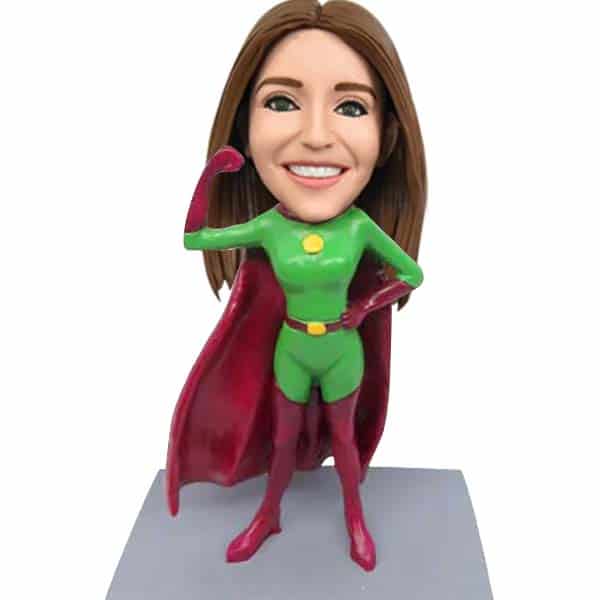 Personalized Bobblehead Super Woman