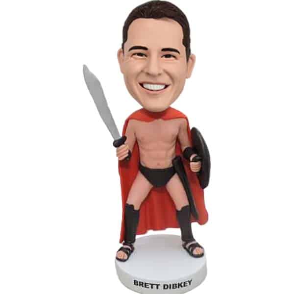 Customized Gladiator Bobblehead