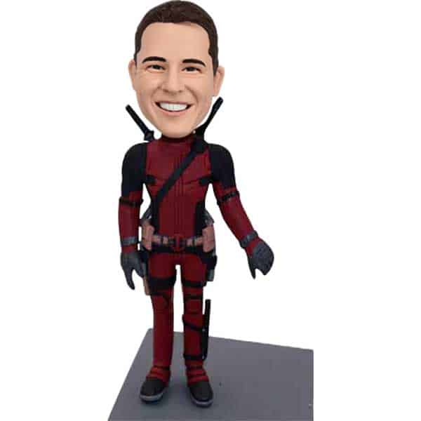 Personalized Deadpool Bobblehead