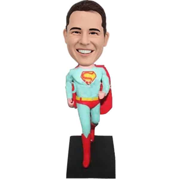 Personalized Bobblehead Superhero