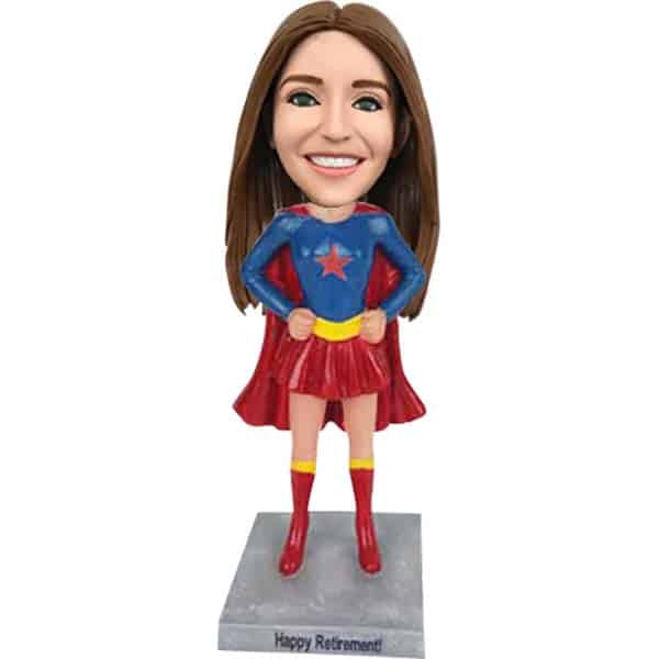 Custom Bobble Head Super girl wonder woman