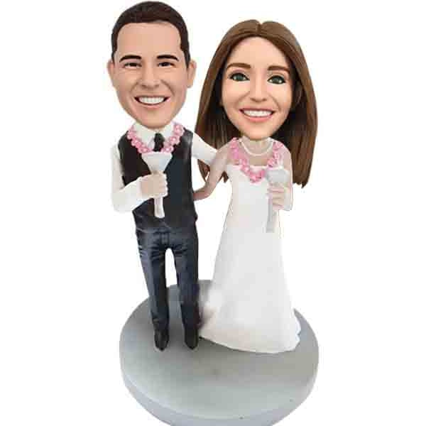 Classical custom wedding Bobbleheads