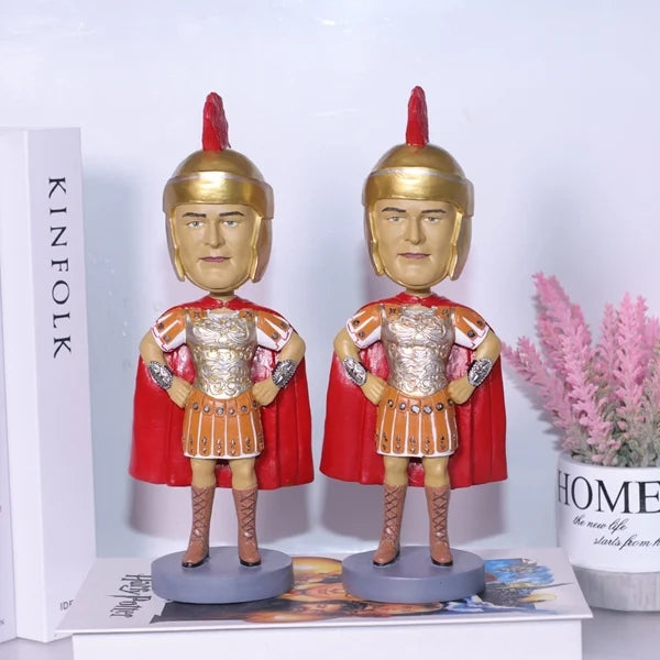 Custom Bobblehead Roman Soldier Knight