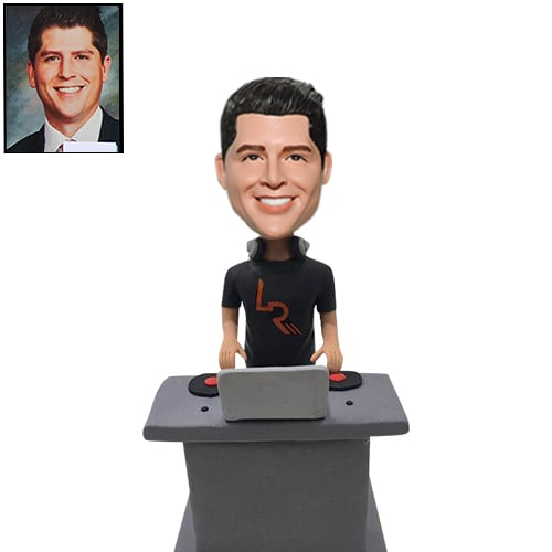 Custom DJ bobble head doll from photo