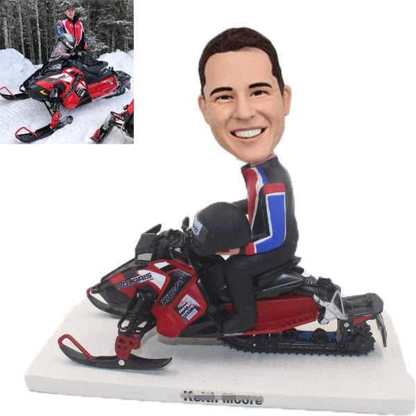 Snowmobile Custom Ski Doo bobblehead