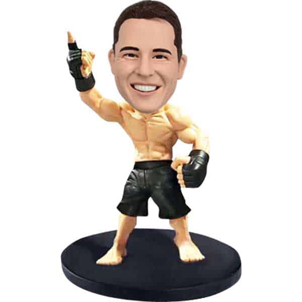 The Boxing King Custom Bobblehead Custom Made Bobblehead Dolls boxer