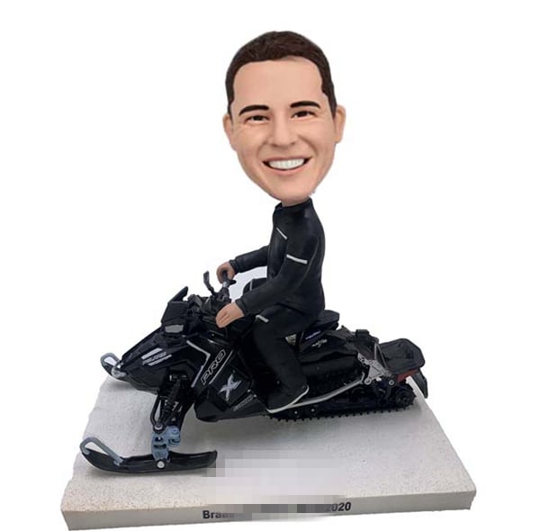 Custom Snowmobile bobblehead
