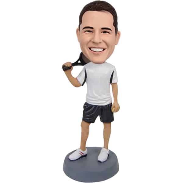 Tennis bobbleheads Custom Racquetball