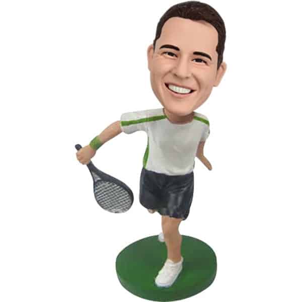 Tennis bobbleheads Custom Racquetball