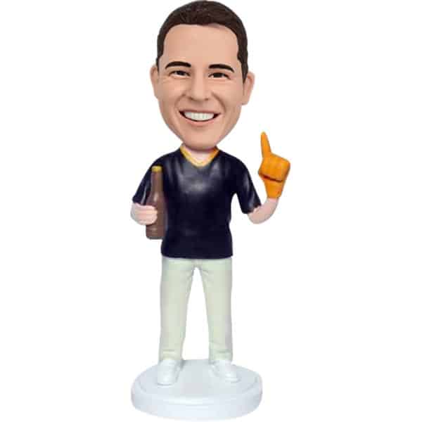 Custom Sports Fan Bobblehead Doll