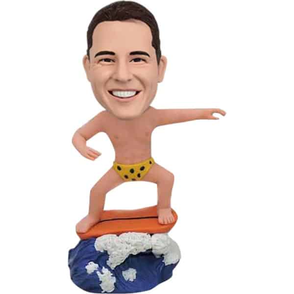 Sea surfing bobblehead customized best