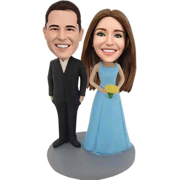 Custom Bobbleheads for Dad and Mom