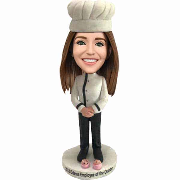 Personalized Bobblehead baker