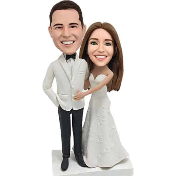 Custom bride and groom bobbleheads best
