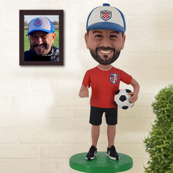 Best Football Coach Custom Bobblehead from Photo