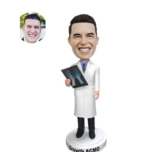 Personalized doctor bobblehead Radiologist x-ray technician podiatrist