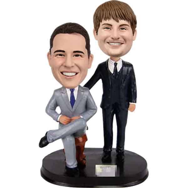 Personalized same sex wedding cake toppers