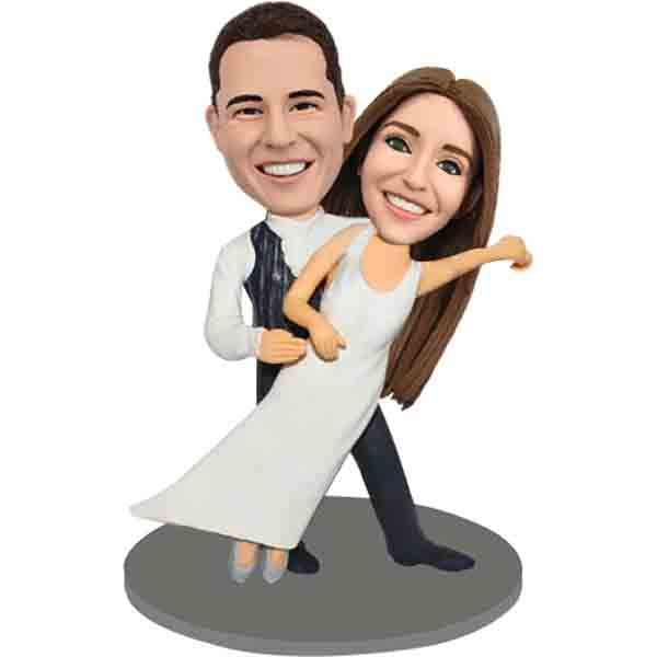 Personalized Wedding bobbleheads Unique