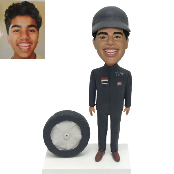 Mechanic Bobblehead Custom Auto Repair