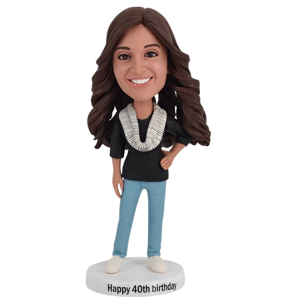 Female Bobbleheads for 40th Birthday